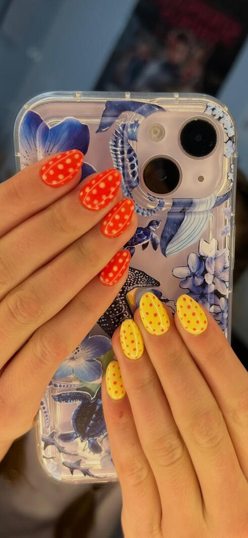 Polka-Dots on Point
